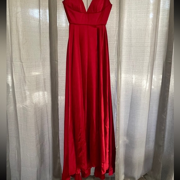 PromGirl Satin Dress - Picture 4 of 10